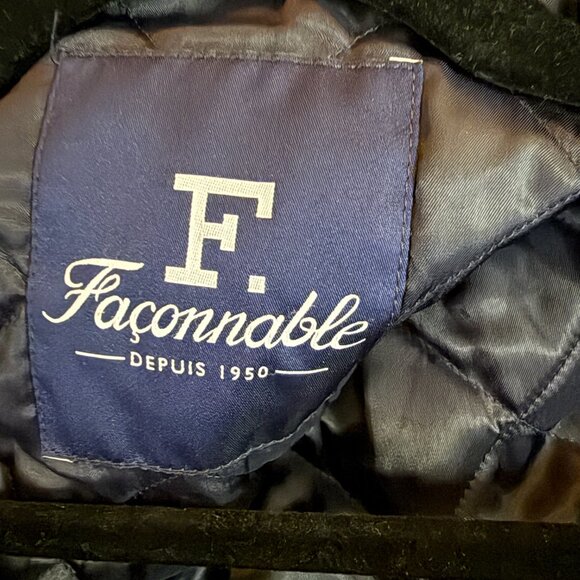 Façonnable Made in Italy Lambskin Leather Jacket • Size 54 (L/XL) • Fisam 98000 - Picture 6 of 8